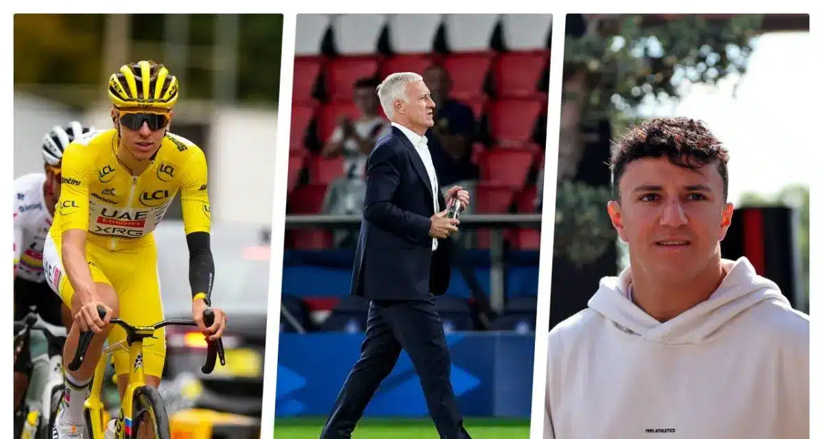 Pogacar Breaks His Silence After Controversial Tour de France; An OM Legend Pays Tribute to Deschamps – Today's Top Sports News!